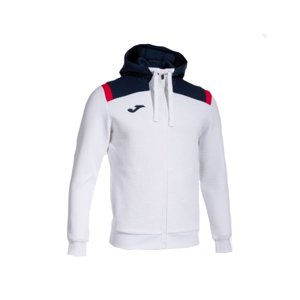 Joma Mikina Joma Toledo Zip-Up, bílá-tmavě modrá, XXL
