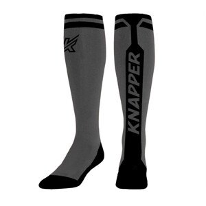 Knapper Ponožky Knapper High SR, šedá, Senior, 7.0-9.0