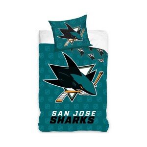 TipTrade Povlečení NHL 135x200/80x80cm, San Jose Sharks