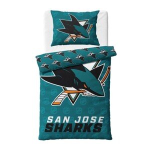 TipTrade Povlečení NHL 140x200/70x90cm, San Jose Sharks