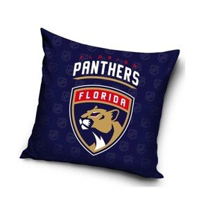 TipTrade Velurový Polštář NHL 40x40cm, Florida Panthers