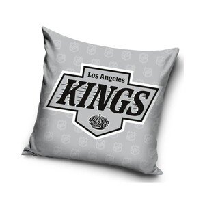 TipTrade Velurový Polštář NHL 40x40cm, Los Angeles Kings