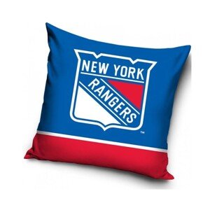 TipTrade Velurový Polštář NHL 40x40cm, New York Rangers