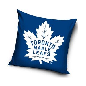 TipTrade Velurový Polštář NHL 40x40cm, Toronto Maple Leafs