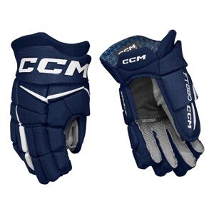 CCM Rukavice CCM Jetspeed FT880 SR, tmavě modrá-bílá, Senior, 15"