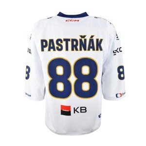 CCM Reprezentační dres CCM s reklamou bílý Pastrňák, Senior, bílá, L