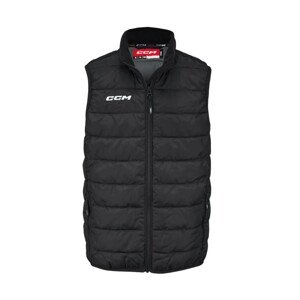 CCM Vesta CCM Team Quilted Vest SR, černá, Senior, L