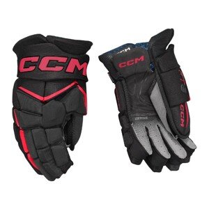 CCM Rukavice CCM Jetspeed FT8 JR, černá-červená, Junior, 11"