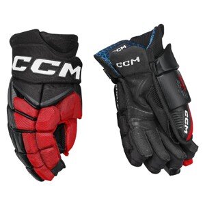 CCM Rukavice CCM Jetspeed FT8 Pro JR, černá-červená-bílá, Junior, 11"