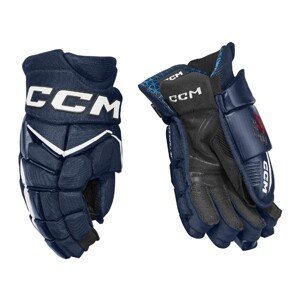 CCM Rukavice CCM Jetspeed FT8 Pro JR, tmavě modrá-bílá, Junior, 11"