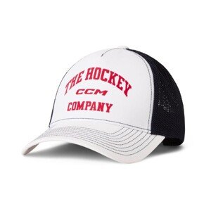 CCM Kšiltovka CCM Athleisure Meshback Trucker, bílá