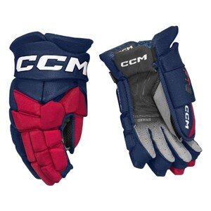 CCM Rukavice CCM Jetspeed FT8 SR, tmavě modrá-červená-bílá, Senior, 14"