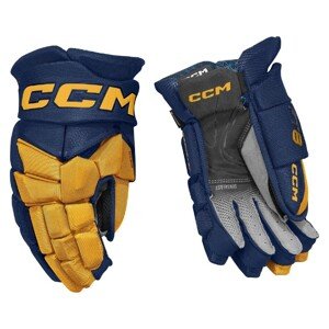 CCM Rukavice CCM Jetspeed FT8 SR, tmavě modrá-žlutá, Senior, 15"